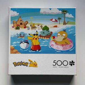 Buffalo Games Pokemon Island Time 500 Piece Jigsaw Puzzle COMPLETE